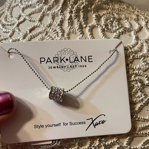 Park Lane Craze Necklace Pave Silver